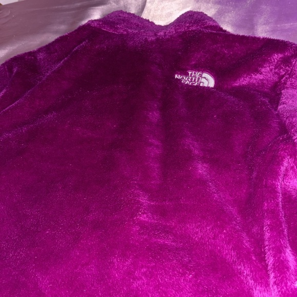 North face zip up hot pink/ purple - Picture 3 of 3